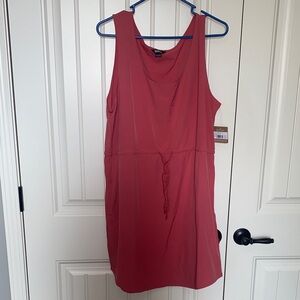 Sleeveless Coral Eddie Bauer Tank Dress